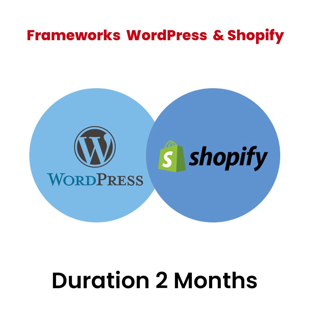 frameworks WordPress and Shopify